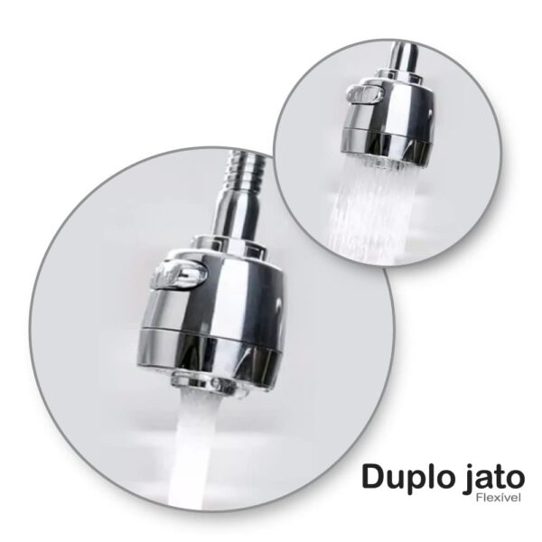 Torneira Gourmet Cozinha Flexível Cone 2 Jatos Vermelha Mesa - Um Novo Conceito. - Image 6