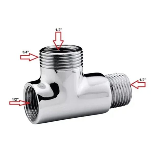 Adaptador De Torneiras Uso Geral Máquina Lavar Roupas/louça CasaGrande Mundial - Image 2