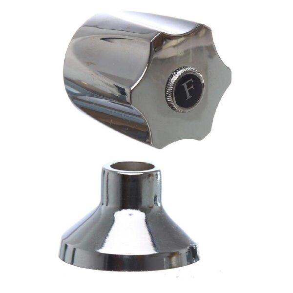 Acabamento Para Registro De Pressão E Gaveta Metal Cromado 1/2 E 3/4 C52 Padrão Deca - Um Novo Conceito.