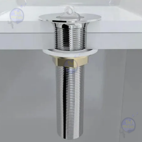 100 Unidades Válvula Escoamento Lavatório Longa  para Cuba Apoio 11cm - Image 6