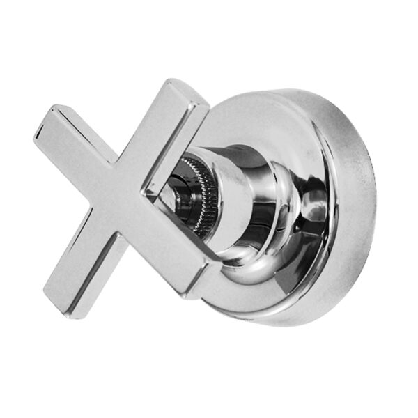 2 Acabamentos Gourmet Registro Cruzeta Quadrado Metal 3/4 Padrão Deca Del Metais