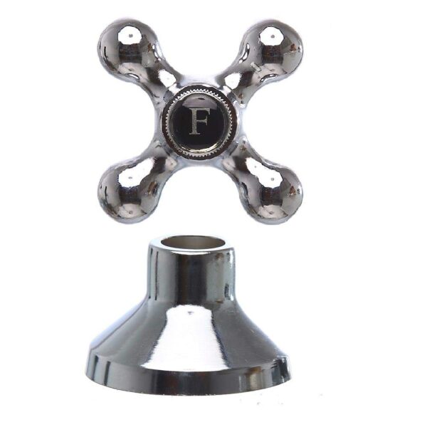 Acabamento Para Chuveiro Registro De Pressão E Gaveta Metal Cromado 1/2 E 3/4 C52 Padrão Deca